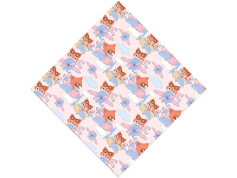 Cute Aviators Animal Vinyl Wrap Pattern