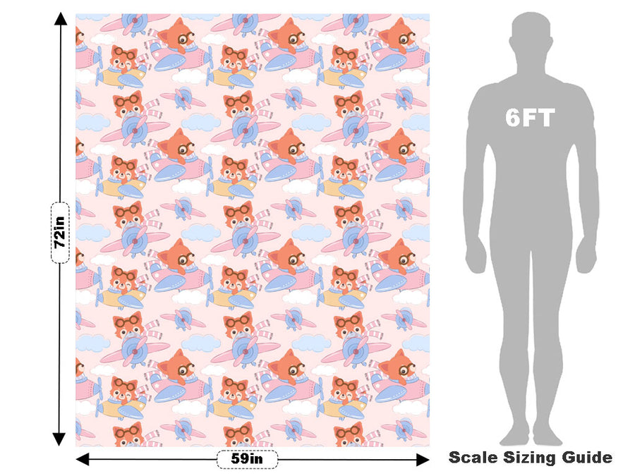 Cute Aviators Animal Vehicle Wrap Scale~Rwraps Series 914 Cute Aviators Animal Measurements~1