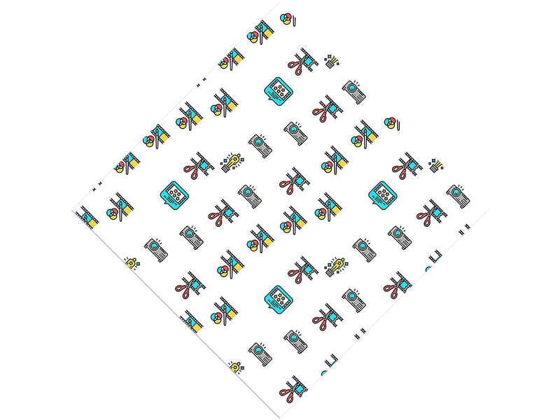 Cutting Room Movie Vinyl Wrap Pattern