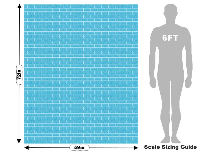 Cyan Brick Vehicle Wrap Scale~Rwraps Series 914 Cyan Brick Measurements~2