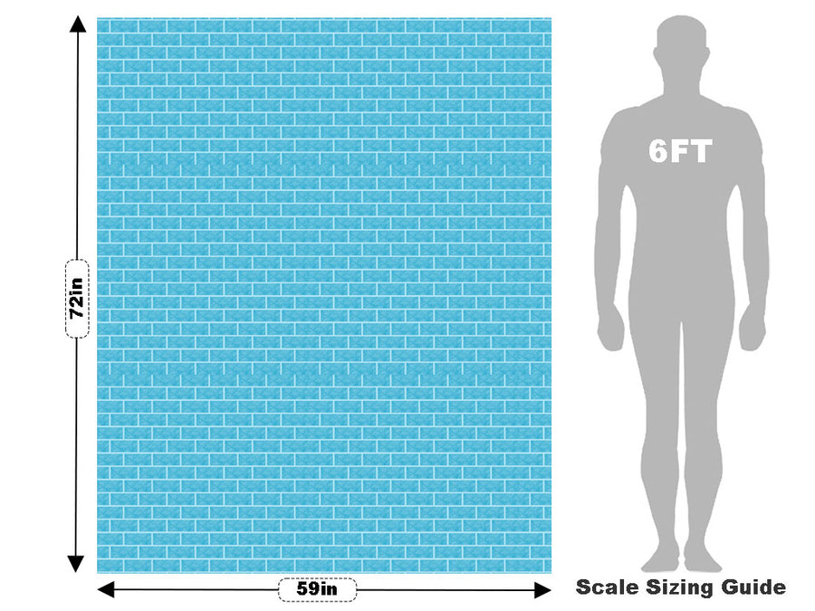 Cyan Brick Vehicle Wrap Scale~Rwraps Series 914 Cyan Brick Measurements~2