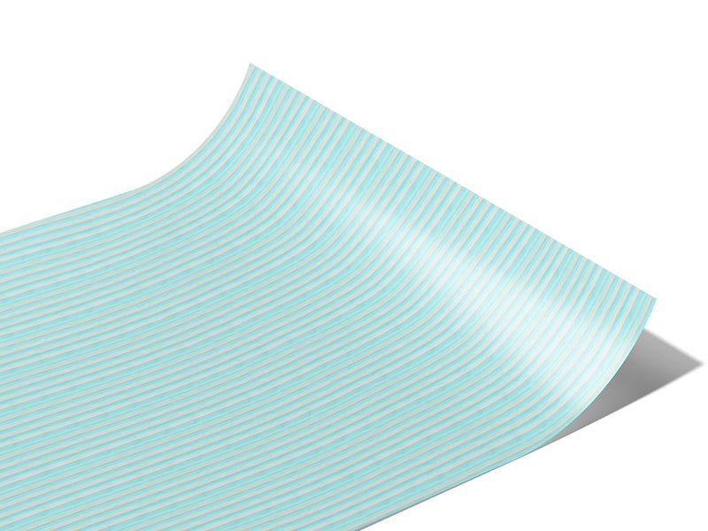 Cyan Gradient Wood Plank Vinyl Wraps~Rwraps Series 914 Digitally Printed Vinyl Wrap~1