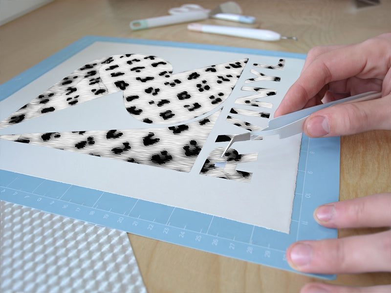 cyber dalmation animal print Easy Weed Craft Vinyl