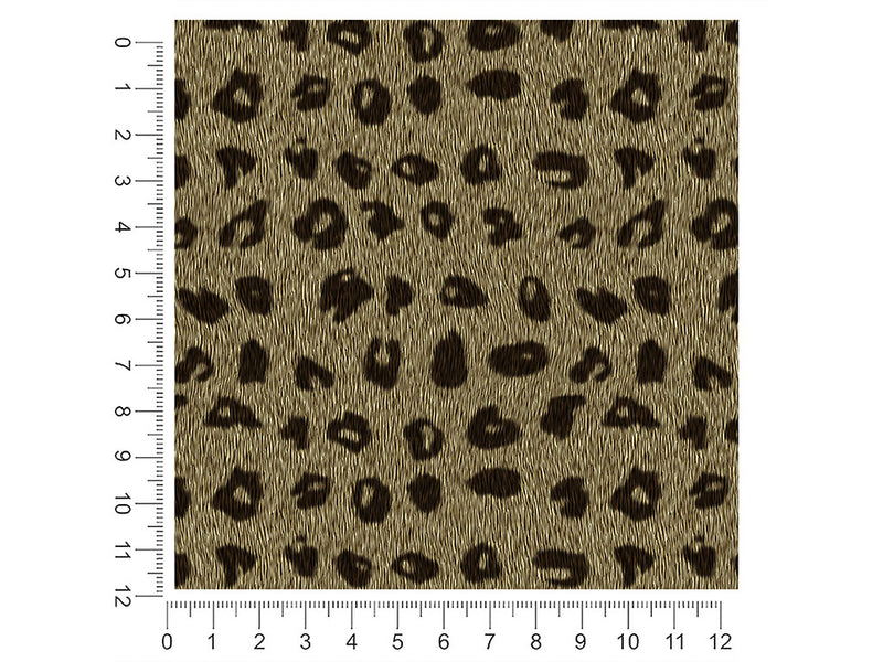 cyber dark cheetah animal print 1ft x 1ft Craft Sheets