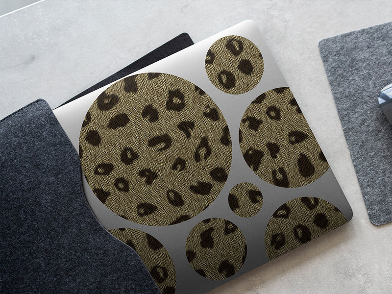 cyber dark cheetah animal print DIY Laptop Stickers