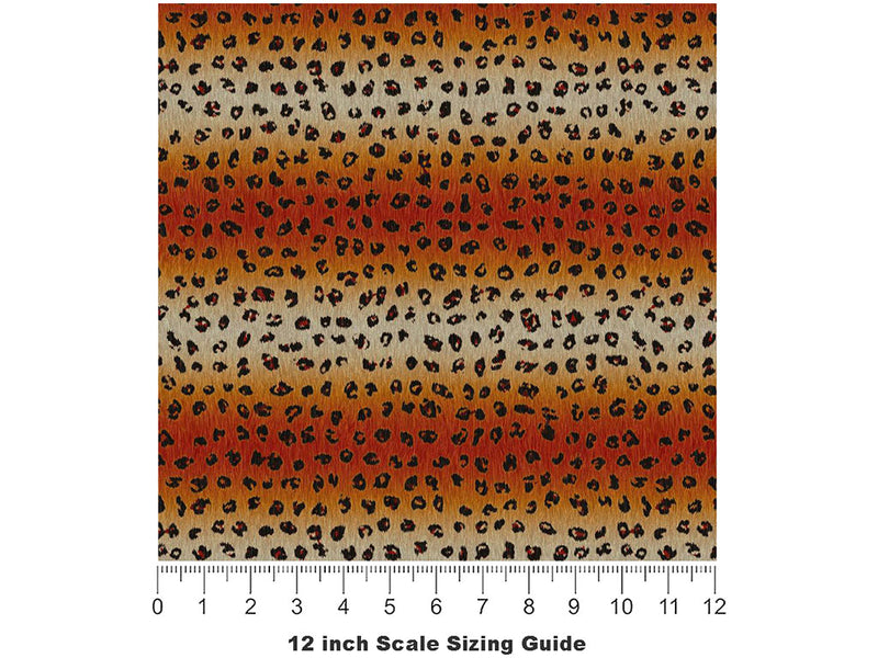 Cyber Deaf Leopard Vinyl Film Pattern Size 12 inch Scale~Rwraps Cyber Deaf Leopard Sizing Chart~3