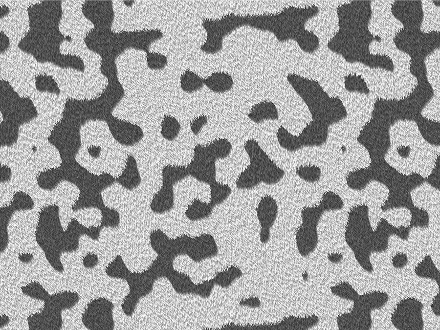 Cyber Gray-Cowhide Cow Vinyl Wrap Pattern~Rwraps Series 914 Digitally Printed Vinyl Wrap~0
