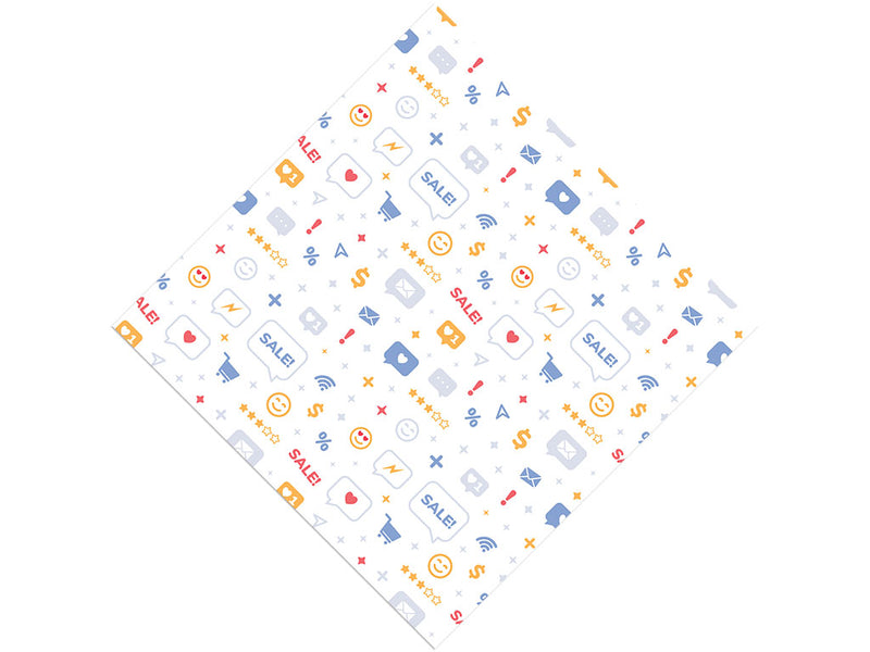 Cyber Monday Technology Vinyl Wrap Pattern