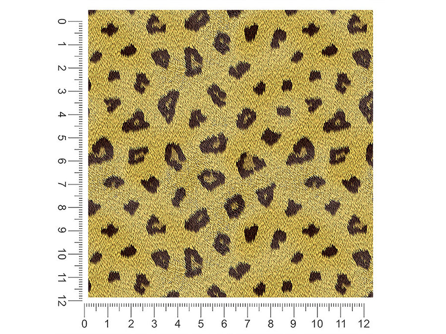 cyber savannaleopard animal print 1ft x 1ft Craft Sheets