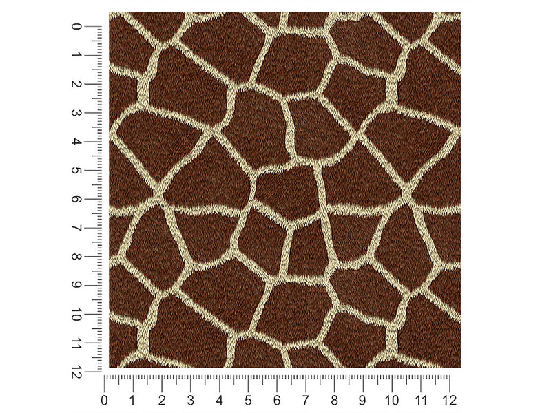 cyber serengetigiraffe animal print 1ft x 1ft Craft Sheets