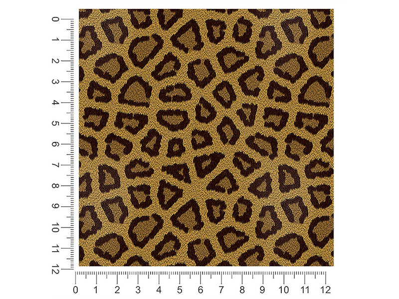 cyber sunsetleopard animal print 1ft x 1ft Craft Sheets