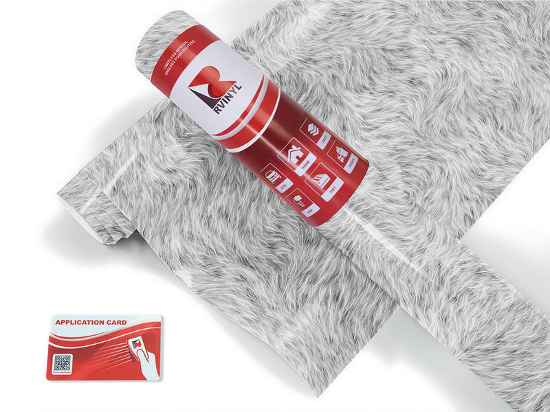 cyber whitelion animal print Craft Vinyl Roll