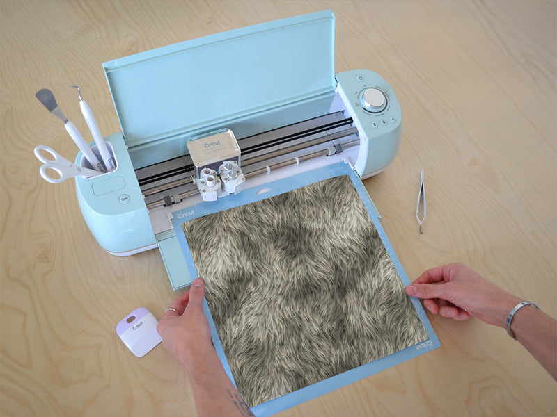 cyber wolf animal print Cricut Compatible Vinyl
