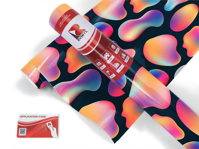 cybertronic separation abstract geometric Craft Vinyl Roll