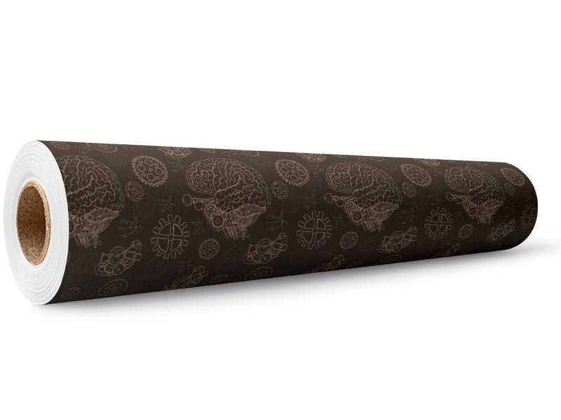 Cyborg Mindset Steampunk Wrap Film Wholesale Roll~Rwraps Series 914 Digitally Printed Vinyl Roll~5