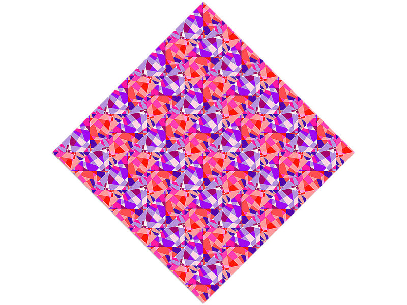 Cyclamen Sensation Mosaic Vinyl Wrap Pattern