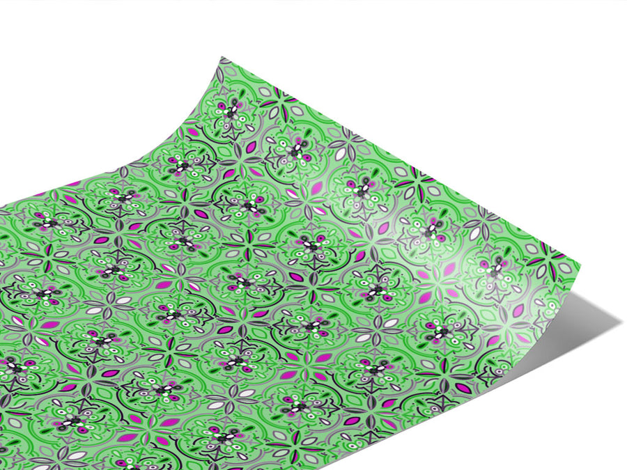 Cymbidium Orchid Tile Vinyl Wraps~Rwraps Series 914 Digitally Printed Vinyl Wrap~1
