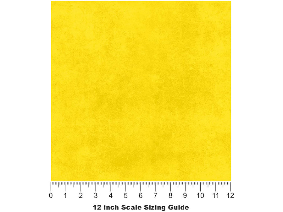Daffodil Concrete Vinyl Film Pattern Size 12 inch Scale~Rwraps Daffodil Concrete Sizing Chart~2