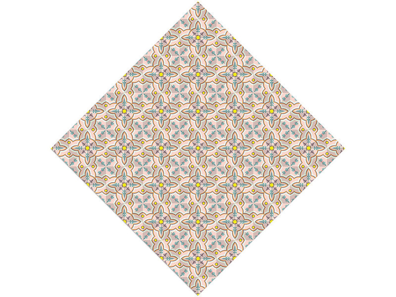 Dahlia Tile Vinyl Wrap Pattern