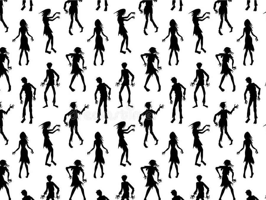 Dancing Dead Zombie Vinyl Wrap Pattern~Rwraps Series 914 Digitally Printed Vinyl Wrap~0