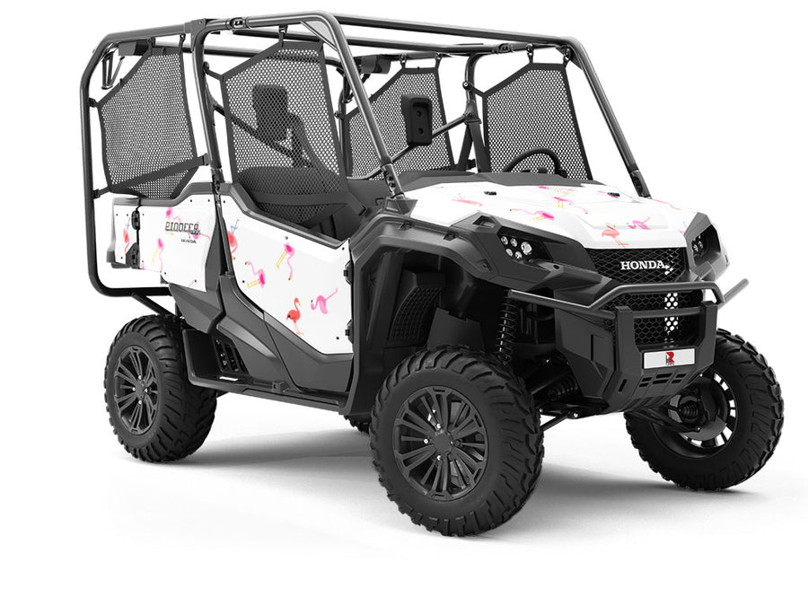 Dancing Freebirds Birds Utility Vehicle Vinyl Wrap