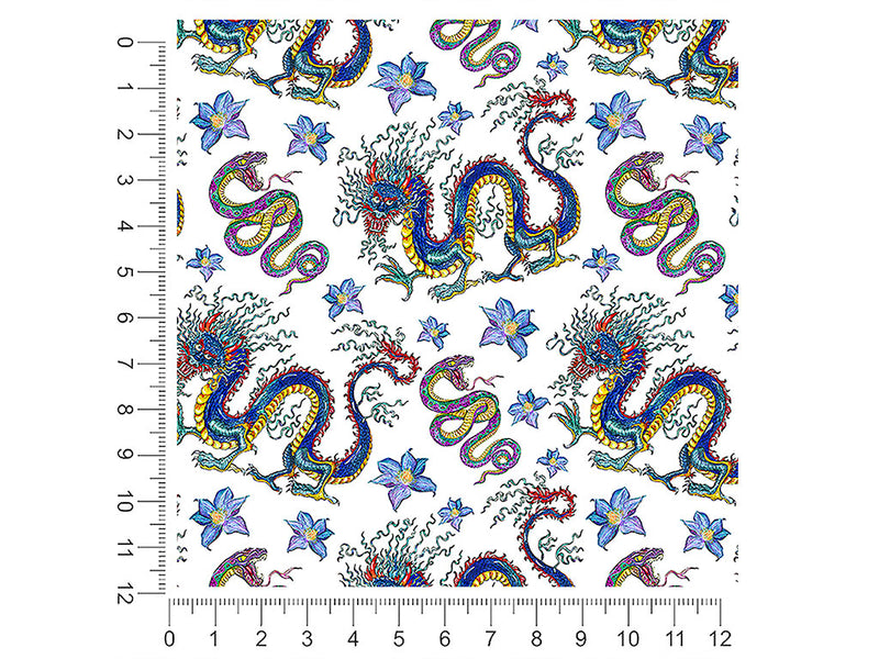 dancing serpents horror 1ft x 1ft Craft Sheets