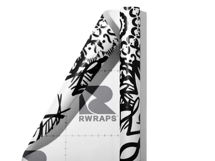 Dancing Spirals Mandala Wrap Film Sheets~Rwraps Series 914 Dancing Spirals Mandala Scrolled Sheet~3