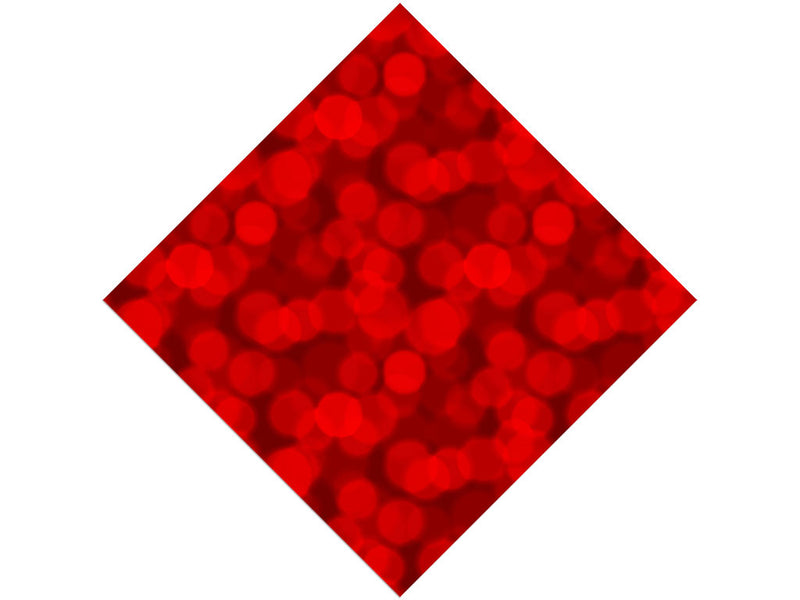 Danger Ahead Bokeh Vinyl Wrap Pattern