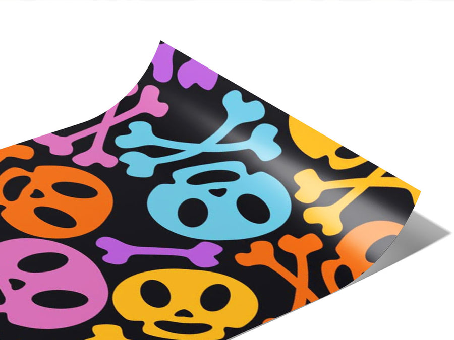 Danger Ahead Halloween Vinyl Wraps~Rwraps Series 914 Digitally Printed Vinyl Wrap~0