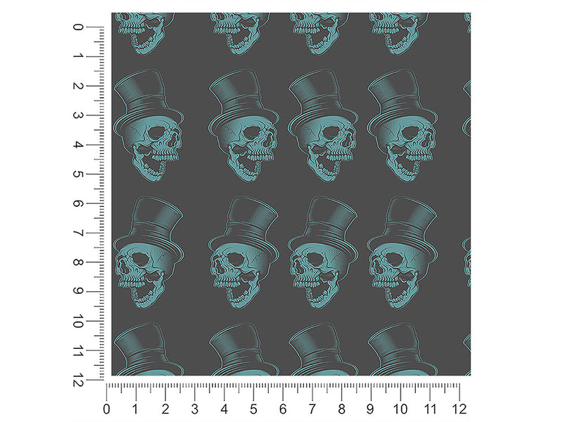 dapper dan skull and bones 1ft x 1ft Craft Sheets