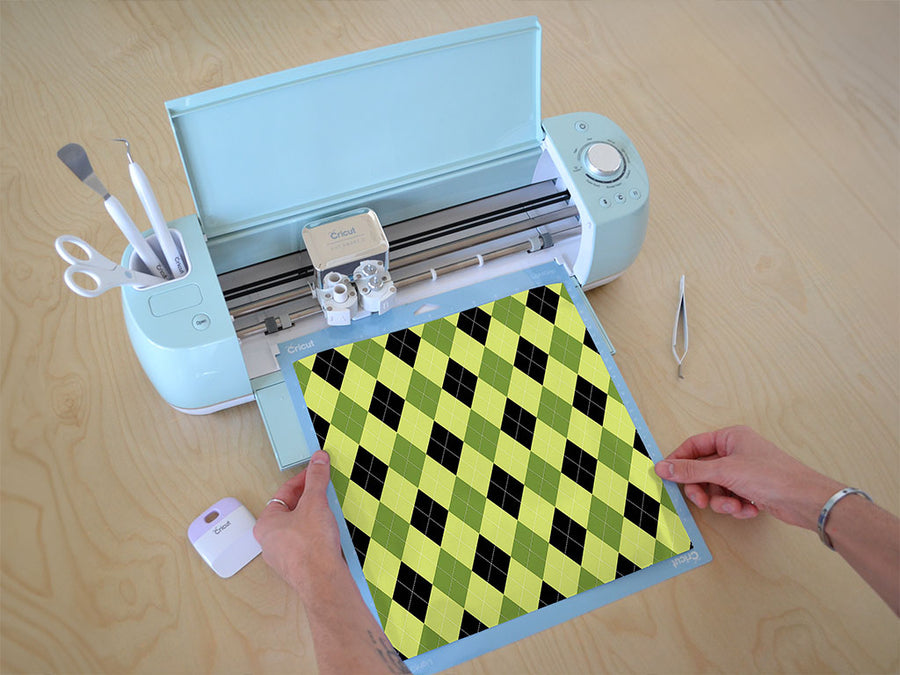 dapper envy argyle Cricut Compatible Vinyl