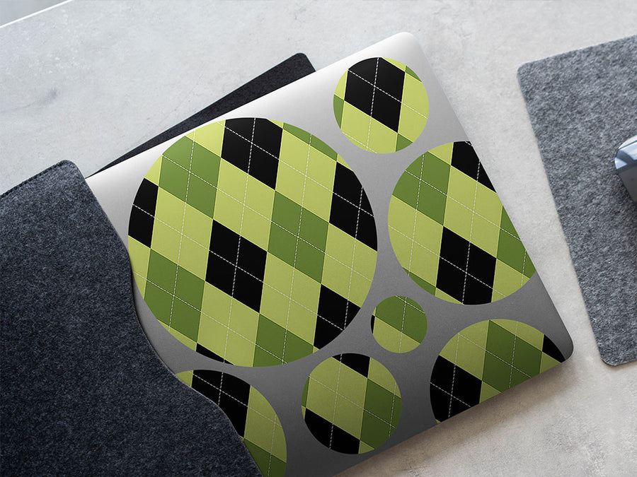dapper envy argyle DIY Laptop Stickers