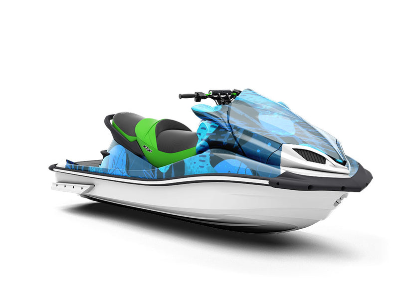 Daring Escapades Watercolor Jet Ski Vinyl Customized Wrap
