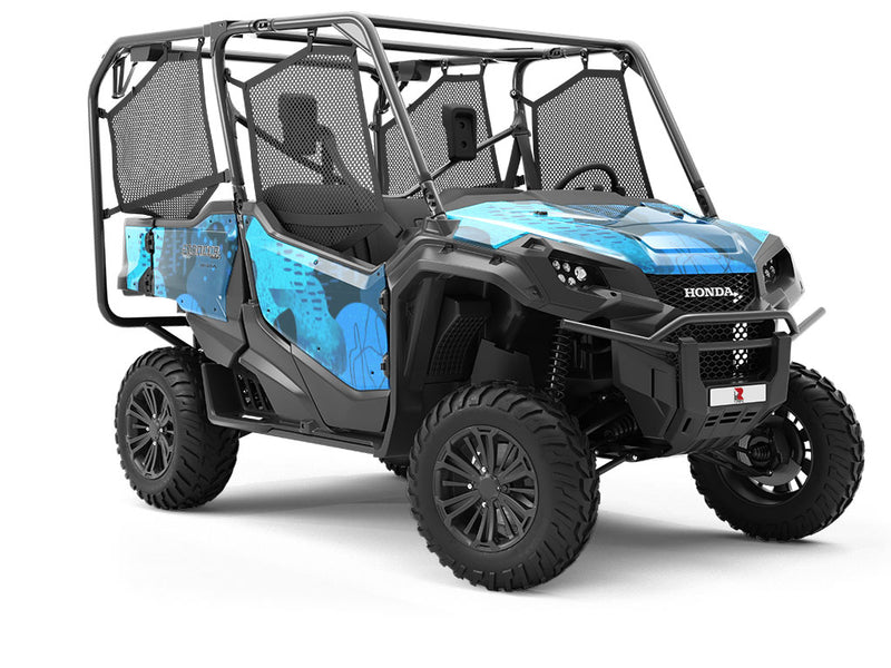 Daring Escapades Watercolor Utility Vehicle Vinyl Wrap
