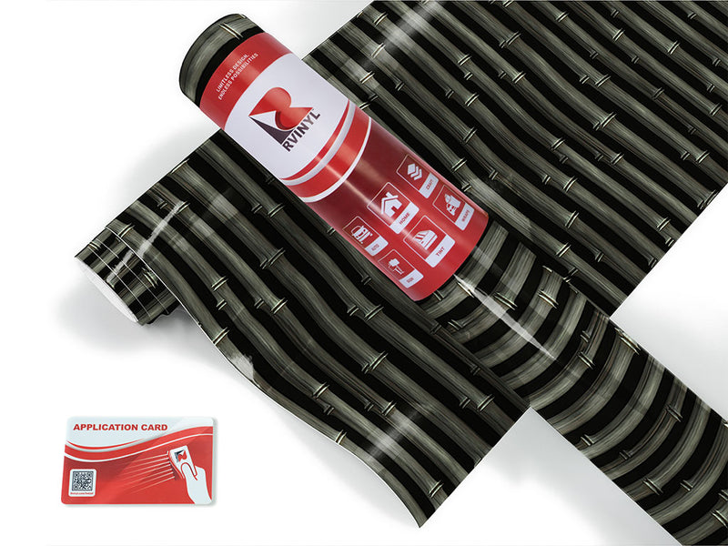 dark bambos bamboo Craft Vinyl Roll