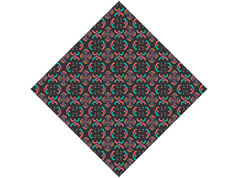 Dark Combat Art Deco Vinyl Wrap Pattern