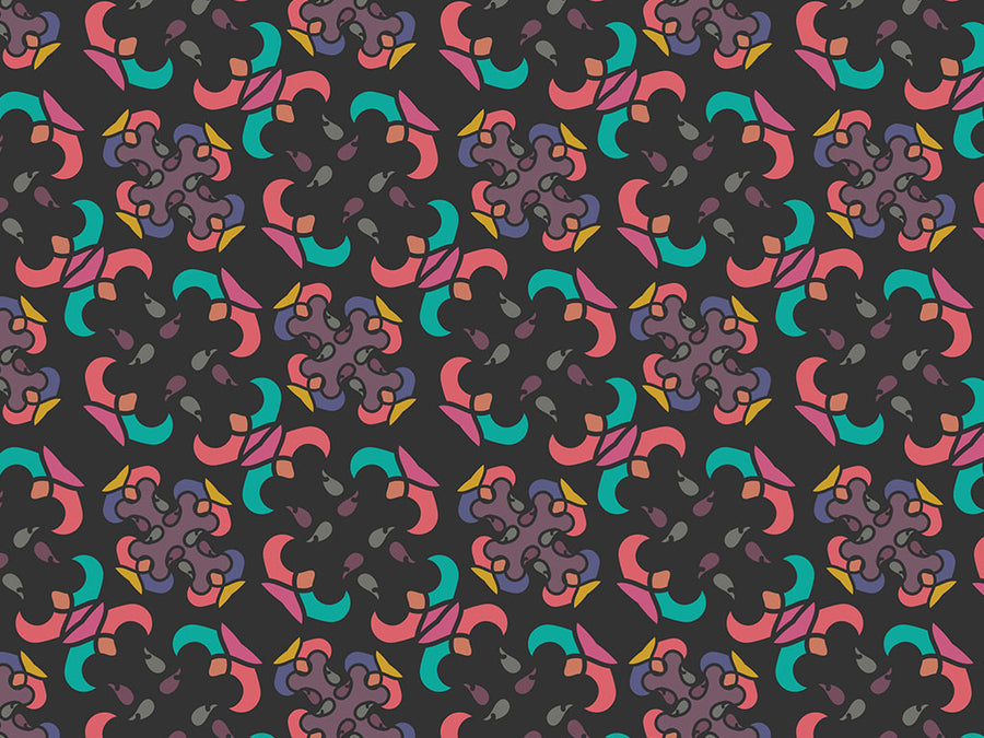 Dark Combat Art Deco Vinyl Wrap Pattern~Rwraps Series 914 Digitally Printed Vinyl Wrap~0