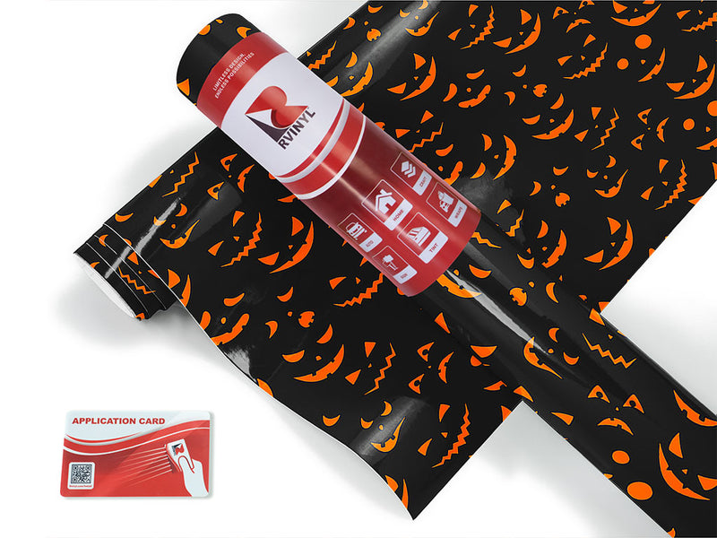 dark fear halloween Craft Vinyl Roll