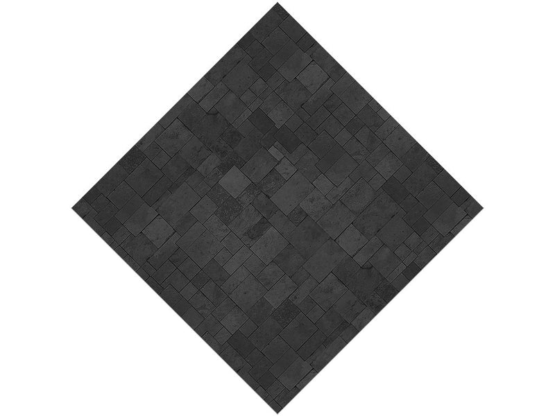 Dark Grey Brick Vinyl Wrap Pattern