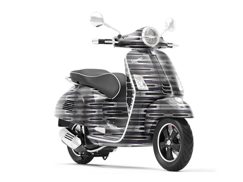 Dark Iris Technology Vespa Scooter Wrap Film