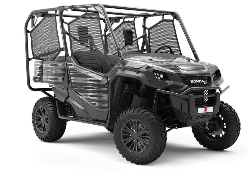 Dark Iris Technology Utility Vehicle Vinyl Wrap