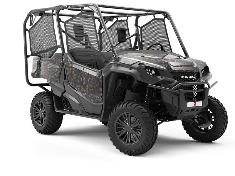 Dark Matrix Technology Utility Vehicle Vinyl Wrap