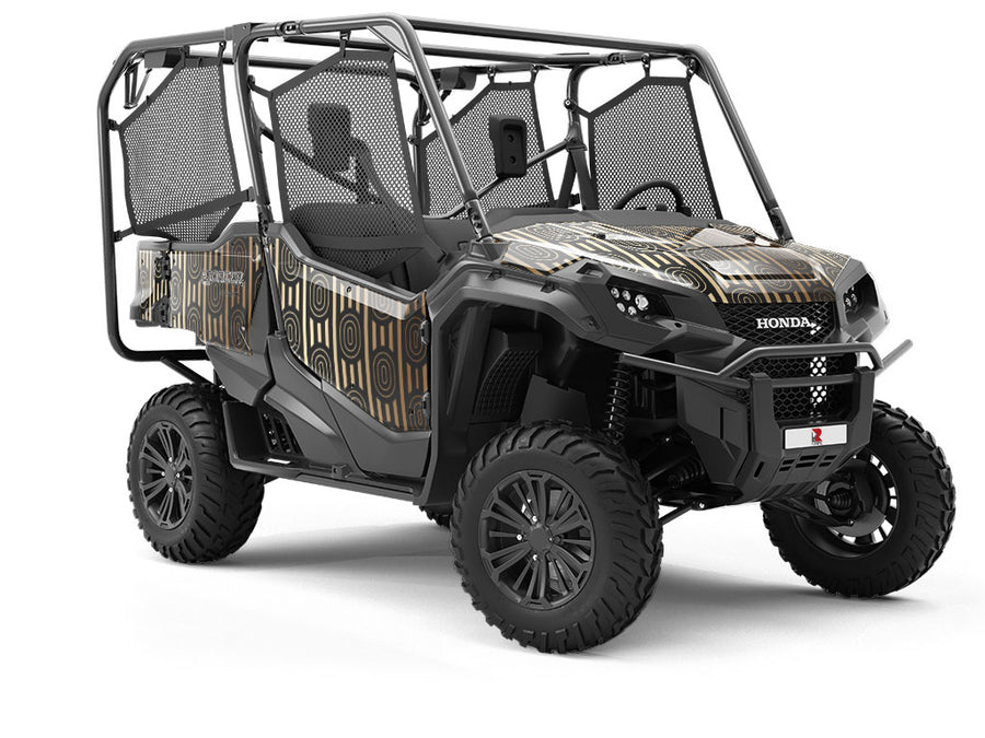 Dark Money Art Deco Utility Vehicle Vinyl Wrap