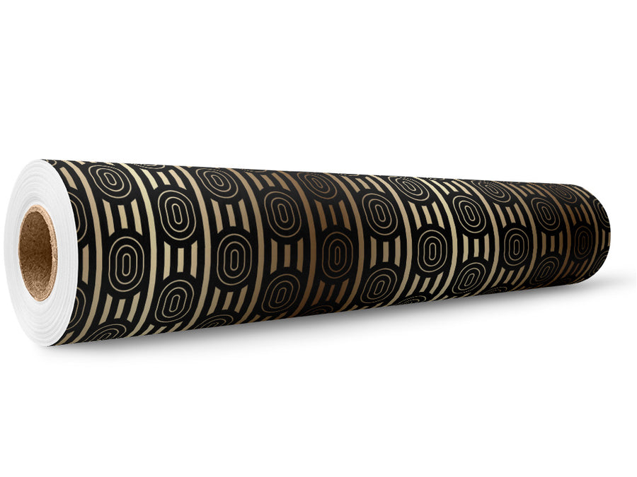 Dark Money Art Deco Wrap Film Wholesale Roll~Rwraps Series 914 Digitally Printed Vinyl Roll~5