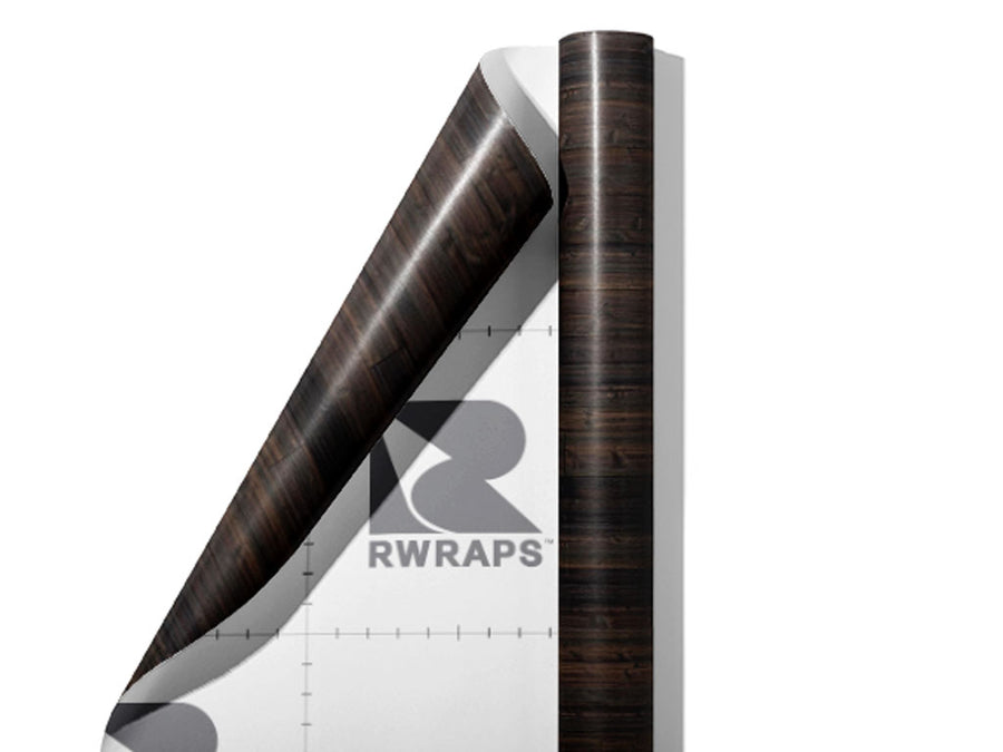 Dark Oak Wooden Parquet Wrap Film Sheets~Rwraps Series 914 Dark Oak Wooden Parquet Scrolled Sheet~4
