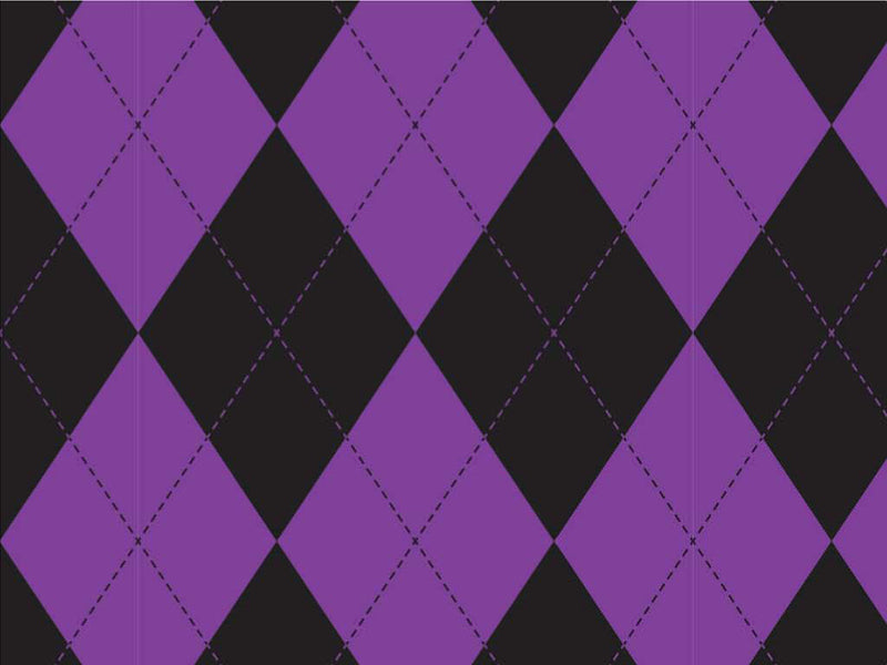 Dark Orchid Argyle Vinyl Wrap Pattern~Rwraps Series 914 Digitally Printed Vinyl Wrap~0