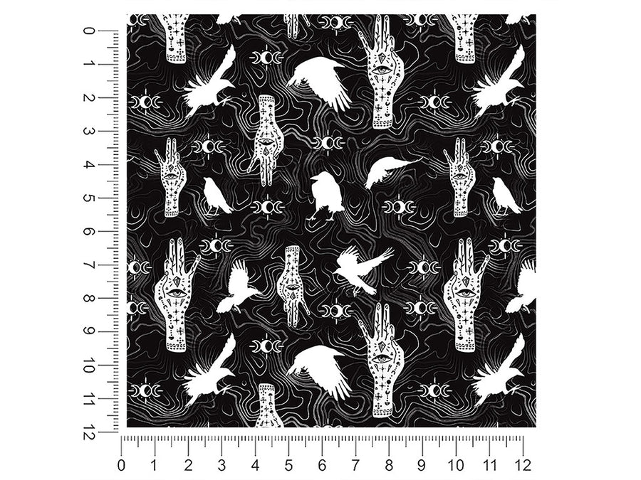 dark palmistry horror 1ft x 1ft Craft Sheets