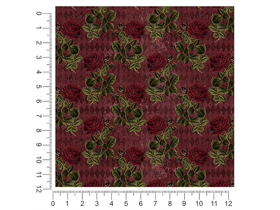 dark roses gothic 1ft x 1ft Craft Sheets
