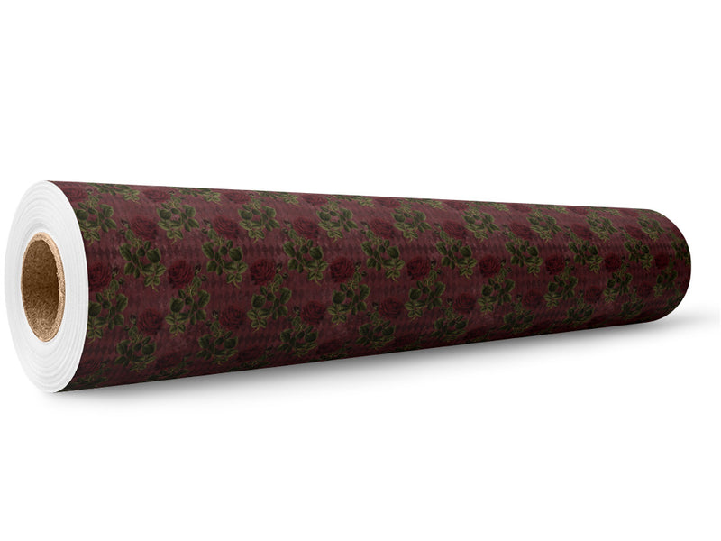 Dark Roses Gothic Wrap Film Wholesale Roll~Rwraps Series 914 Digitally Printed Vinyl Roll~5