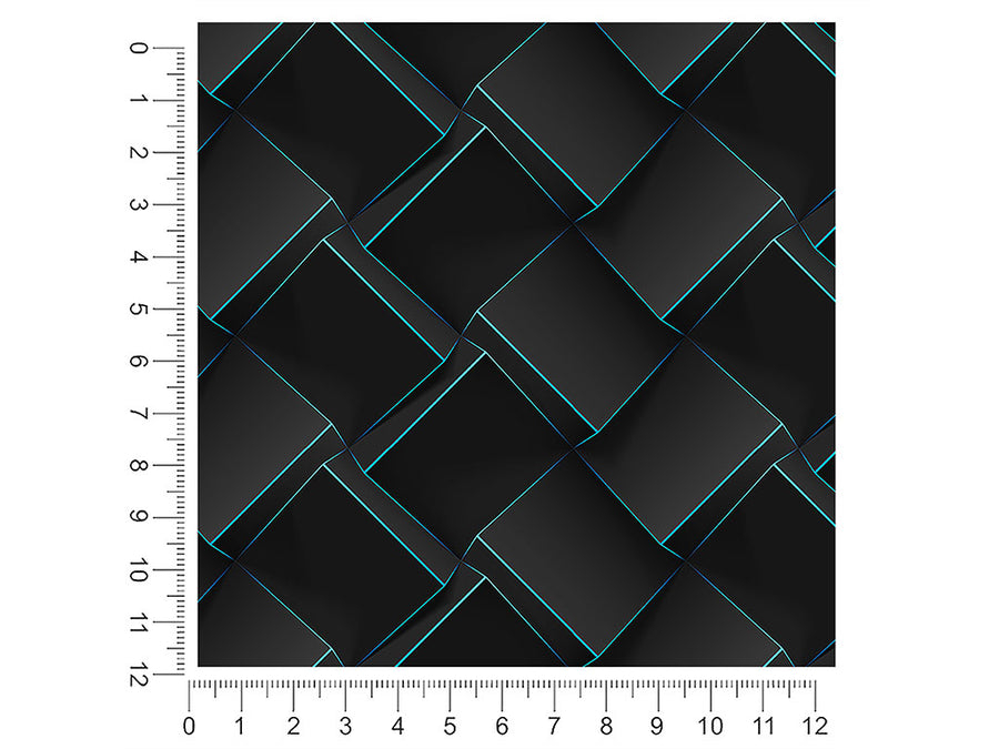 dark stairs optical illusion 1ft x 1ft Craft Sheets